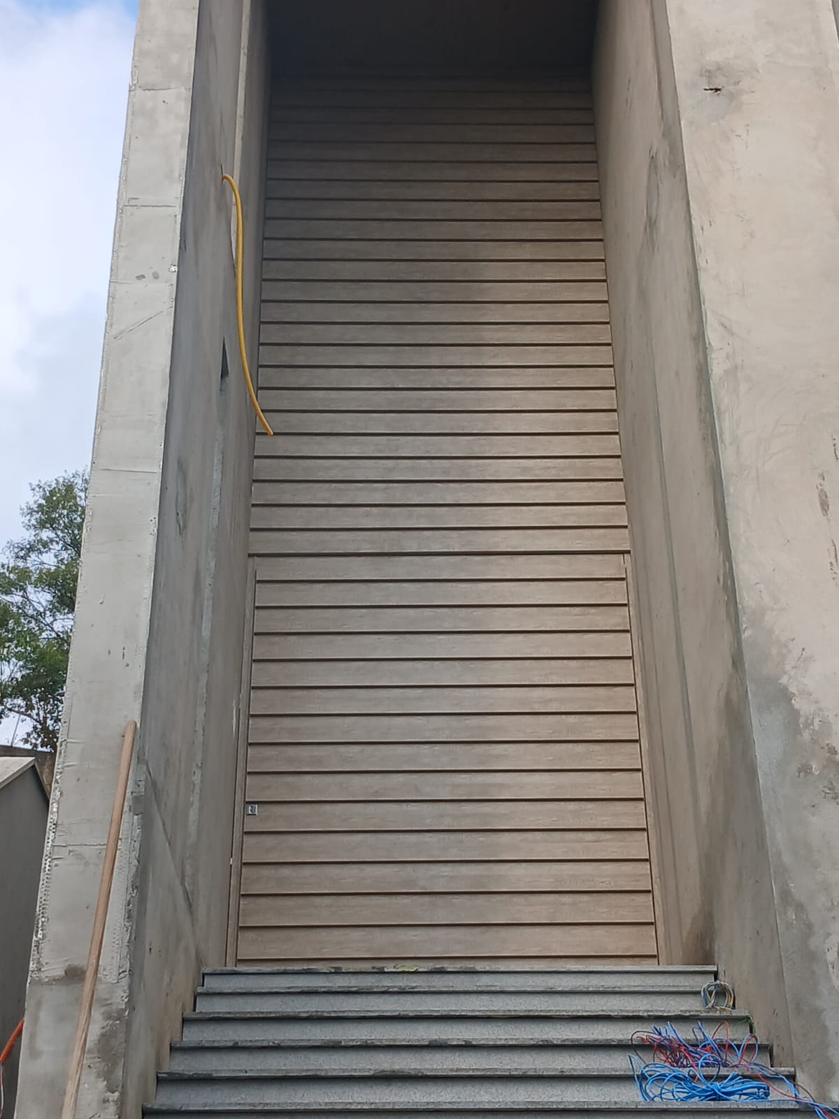 Fechamento lateral em alumínio